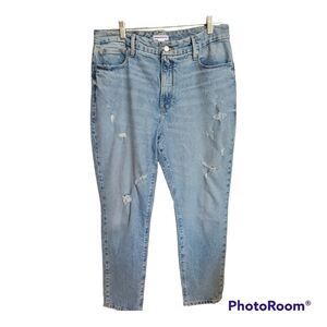 Good America Jeans 10 / 30   light washed denim